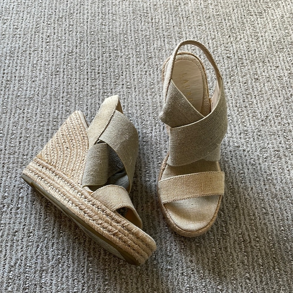 Ralph Lauren wedges size 6